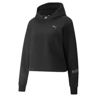 Bluzy sportowe damskie - Bluza dresowa damska Puma CYBER CROPPED - miniaturka - grafika 1