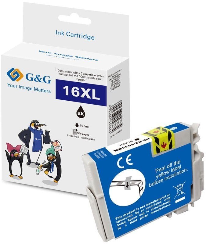 Tusz G&G XL-kartridż do Epsona 16XL/ T1631/ C13T16314012