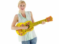 Kinder party - Dekoracja dmuchana Gitara ukulele - 80 cm - 1 szt. - miniaturka - grafika 1