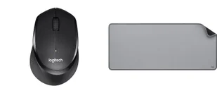 Logitech B330 Silent Plus 910-004913 + Studio Series - MID GREY 956-000052 - Myszki - miniaturka - grafika 1