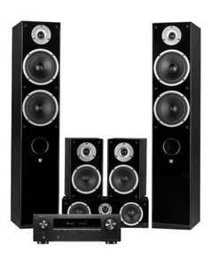 Kino domowe Denon AVR-X1800H + Wilson Raptor 7/1/Vocal Czarny - Kino domowe - miniaturka - grafika 1