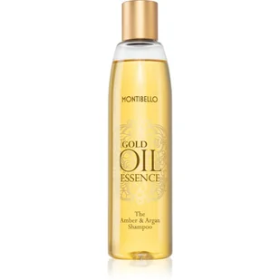 montibel. LO złoty Oil Essence Amber and Argan Shampoo 250 ML by montibello 8429525110650 - Szampony do włosów - miniaturka - grafika 1