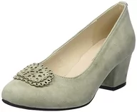 Czółenka - HIRSCHKOGEL Damskie czółenka, pastelowa zieleń, 36 EU, pastelowy zielony, 36 EU - miniaturka - grafika 1