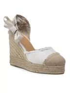 Espadryle damskie - Castañer Espadryle Catalina/8ED/032 022754-4078 Biały - miniaturka - grafika 1