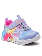 Buty dla dziewczynek - Skechers Sneakersy Twilight Dream 302681N/BLMT Fioletowy - miniaturka - grafika 1