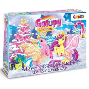 Galupy: jednorożce, kalendarz adwentowy - Figurki dla dzieci - miniaturka - grafika 1