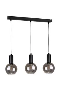 KET Skandynawska LAMPA wisząca KET1232 loftowa OPRAWA szklany ZWIS kule czarne KET1232 - Lampy sufitowe - miniaturka - grafika 1