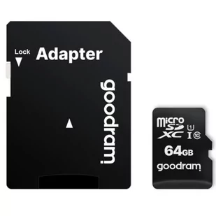 Goodram microSDHC 64GB (M1AA-0640R12) - Karty pamięci - miniaturka - grafika 1
