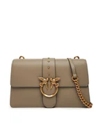 Torebki damskie - PINKO Torebka Love One Classic ST.CL Al 25-26 PLTT 105857 A0F1 Szary - miniaturka - grafika 1