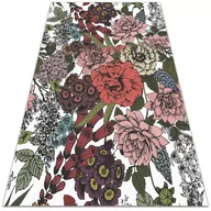 Dywany - Dywan winylowy do domu Różnorodne kwiaty 120x180 cm - miniaturka - grafika 1