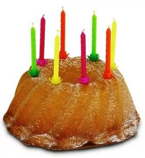 Amscan Świeczki neonowe, kolorowe 10 sztuk - Pozostałe akcesoria dla plastyków Amscan Świeczki neonowe, kolorowe 10 sztuk - Pozostałe akcesoria dla plastyków - miniaturka - grafika 4