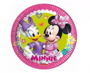 PROCOS Talerzyki urodzinowe Myszka Minnie Butik - 20 cm - 8 szt. - Urodziny dziecka - miniaturka - grafika 1