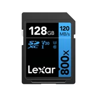 Karty pamięci - Lexar 128GB 800x Professional SDXC UHS-I U1 V30 - miniaturka - grafika 1