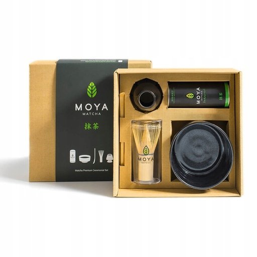 Zestaw do matchy ceremonialny Moya Matcha Tradycyjna i czarka Yuro