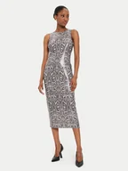Sukienki - Rinascimento Sukienka koktajlowa CFC0120287003 Szary Regular Fit - miniaturka - grafika 1