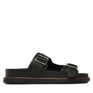 Klapki Gioseppo ALBURY 65971-P Czarny - Klapki i japonki damskie - miniaturka - grafika 1