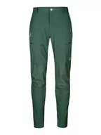 Odzież trekkingowa męska - Halti Spodnie funkcyjne "Pallas II" w kolorze zielonym - miniaturka - grafika 1