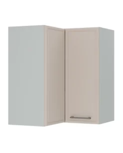 Szafka Wisząca Narożna Alto 2 Fronty 60X72 Cm Mdf Kaszmir - Szafki kuchenne - miniaturka - grafika 1