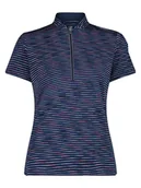 Koszulki sportowe damskie - CMP Koszulka kolarska w kolorze granatowym - miniaturka - grafika 1