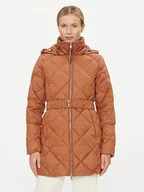 Kurtki damskie - Tommy Hilfiger Kurtka zimowa Elevated WW0WW40326 Brązowy Regular Fit - miniaturka - grafika 1