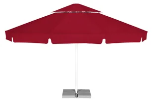 Parasol ogrodowy Vesuvio 5,5 m Akryl Czerwony - Parasole ogrodowe - miniaturka - grafika 1