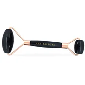 Rollery do masażu - Crystallove Crystallove Masażer do twarzy z Czarnego Obsydianu Akcesoria do pielęgnacji - miniaturka - grafika 1