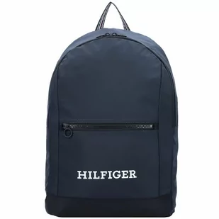 HILFIGER PLECAK DOME, niebieski, OS, niebieski (Kosmiczny Błękit), Jeden rozmiar, Casual - Plecaki - miniaturka - grafika 2
