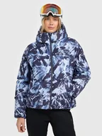 Kurtki narciarskie - Kurtka narciarska membrana 5000 damska 4F 4FWAW25TTJAF0808-90A Wielokolorowy XL - miniaturka - grafika 1