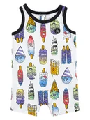 Pajacyki dla niemowląt - Converse Rampers w kolorze białym - miniaturka - grafika 1