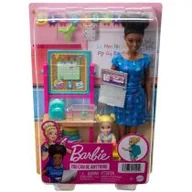 Lalki dla dziewczynek - Barbie Nauczycielka HCN20 Mattel - miniaturka - grafika 1