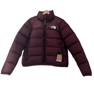 Kurtka damska The North Face Padded Logo puchowa brązowa-XL - Kurtki damskie - miniaturka - grafika 1