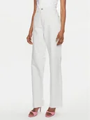 Spodnie damskie - Patrizia Pepe Jeansy 2P1592/D075-W351 Écru Regular Fit - miniaturka - grafika 1