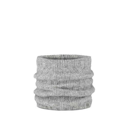 Buff Dzianinowy szal kominowy, szary, uniseks dla dorosłych