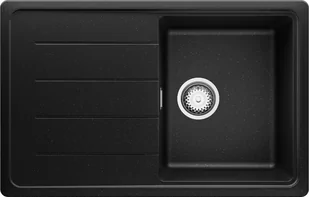 Zlew BRANDE LINK 780-45 BLACK METALLIC (czarny metalik) - Zlewozmywaki - miniaturka - grafika 1