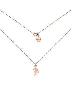 Naszyjnik z różowego złota z gałązką - Naszyjniki - miniaturka - grafika 1