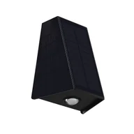 Lampy ogrodowe - Inspire Kinkiet solarny Balboa czarny IP54 LED - miniaturka - grafika 1