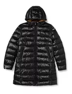 Kurtki damskie - Blauer Wodoodporny/Długi Trencz Imb Wata Długa Kurtka Kurtka Kobiety, 999ba Czarny Int. Jamnik, XL - miniaturka - grafika 1