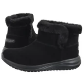 Botki damskie - Botki On-The-Go Stellar Cozy Step Black 144775/BBK (SK187-a) Skechers - miniaturka - grafika 1