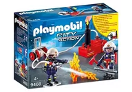 Klocki - Playmobil City Action Strażnicy z gaśnica 9468 - miniaturka - grafika 1