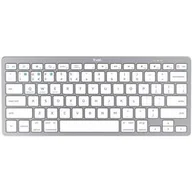 Klawiatury - Trust Basics Wireless Bluetooth, CZ/SK layout (25354) Srebrna/Biała - miniaturka - grafika 1
