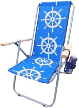 Polska Produkcja Leżaki Plażowe Ogrodowe Do 150 kg Stal Uchwyt