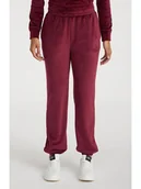 Spodnie sportowe damskie - O'Neill Spodnie dresowe w kolorze czerwonym - miniaturka - grafika 1