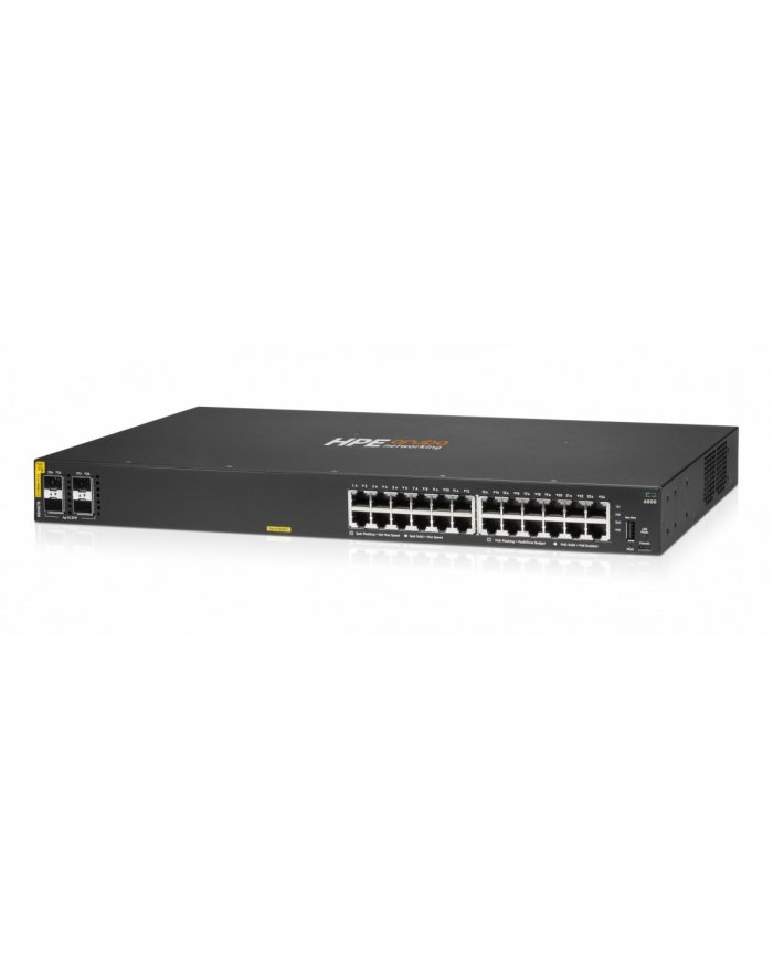 hewlett packard enterprise Przełącznik Aruba Networking 6000 24G Class4 PoE 4SFP 370W R8N87B