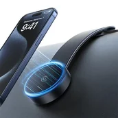 Uchwyty samochodowe do telefonów - Uchwyt samochodowy USAMS ZJ079 Czarny - miniaturka - grafika 1