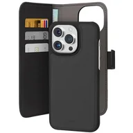 Etui i futerały do telefonów - Puro Wallet Detachable 2w1 do iPhone 15 Pro - miniaturka - grafika 1