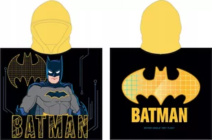Batman ponczo poncho ręcznik kąpielowy szybkoschnący 55x110 - Okrycia kąpielowe dla dzieci - miniaturka - grafika 1