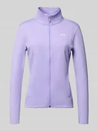 Kurtki i kamizelki sportowe damskie - Kurtka treningowa z logo - miniaturka - grafika 1