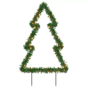 Świąteczna choinka na szpikulcach, 80 LED, 60 cm  Lumarko! - Ozdoby bożonarodzeniowe Świąteczna choinka na szpikulcach, 80 LED, 60 cm  Lumarko! - Ozdoby bożonarodzeniowe - miniaturka - grafika 3