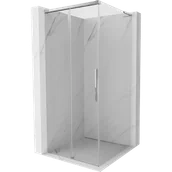 Kabiny prysznicowe - Mexen Rox L kabina prysznicowa rozsuwana 120 x 120 cm, transparent, chrom - 8C2L-120-120-01-00 - miniaturka - grafika 1