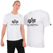 Odzież taktyczna i umundurowanie - Koszulka Alpha Industries Basic 100501 09 - Biała 3XL - miniaturka - grafika 1